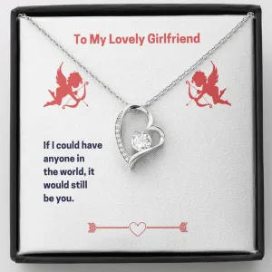 It would still be you-Forever Love Heart Necklace for Girlfriend