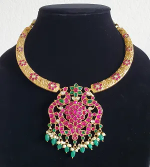 Jadau Kundan Kante Necklace