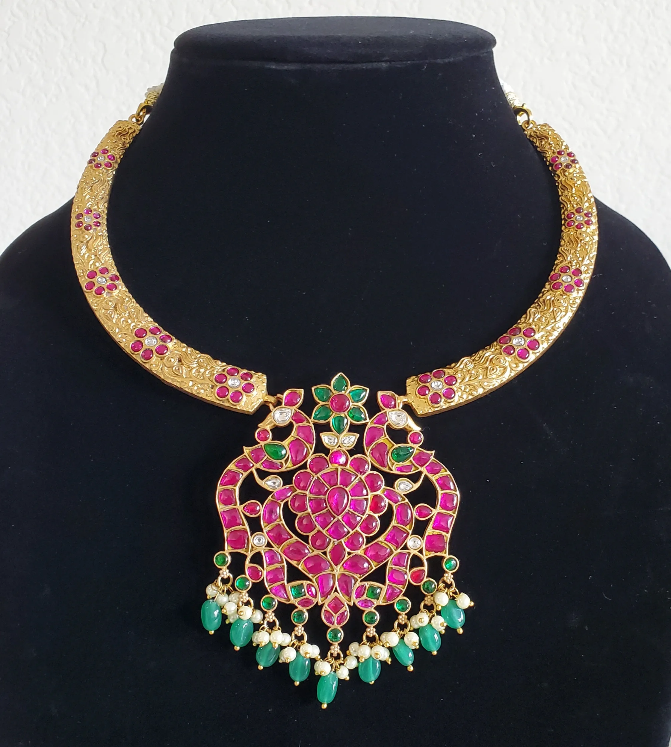 Jadau Kundan Kante Necklace