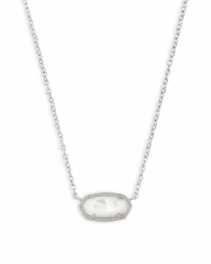 Kendra Scott Elisa Necklace Rhodium