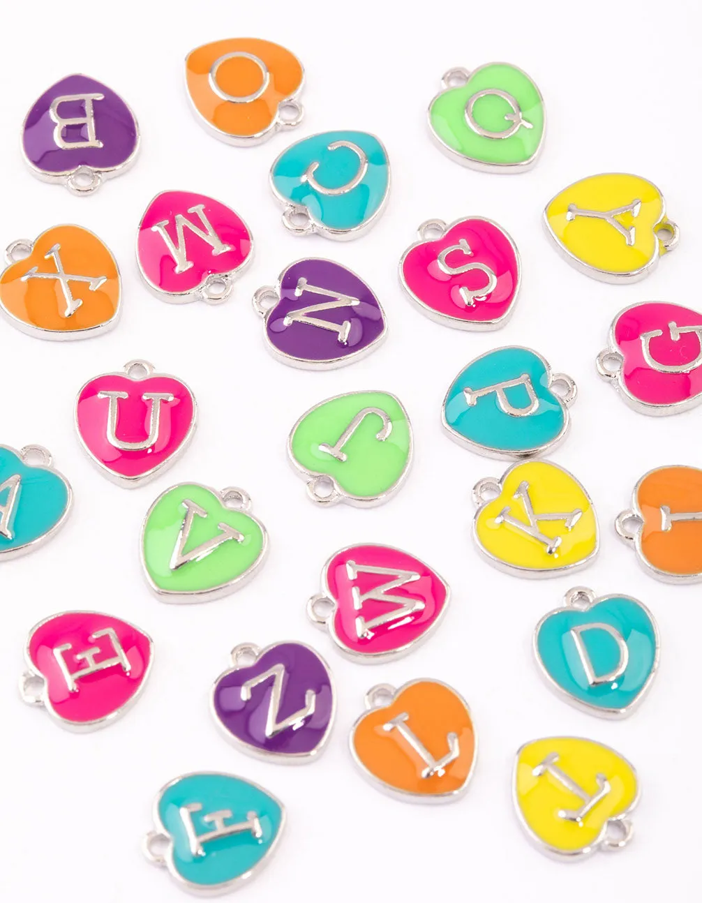 Kids Silver Charm Letter Kit