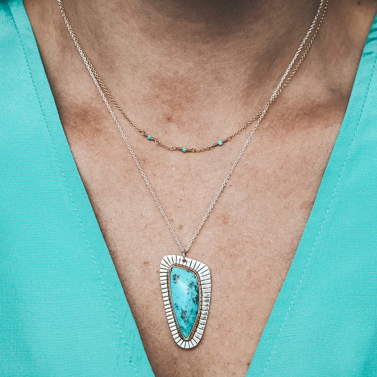 Kingman Turquoise Necklace #2