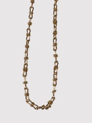 Knot Cable Chain Necklace