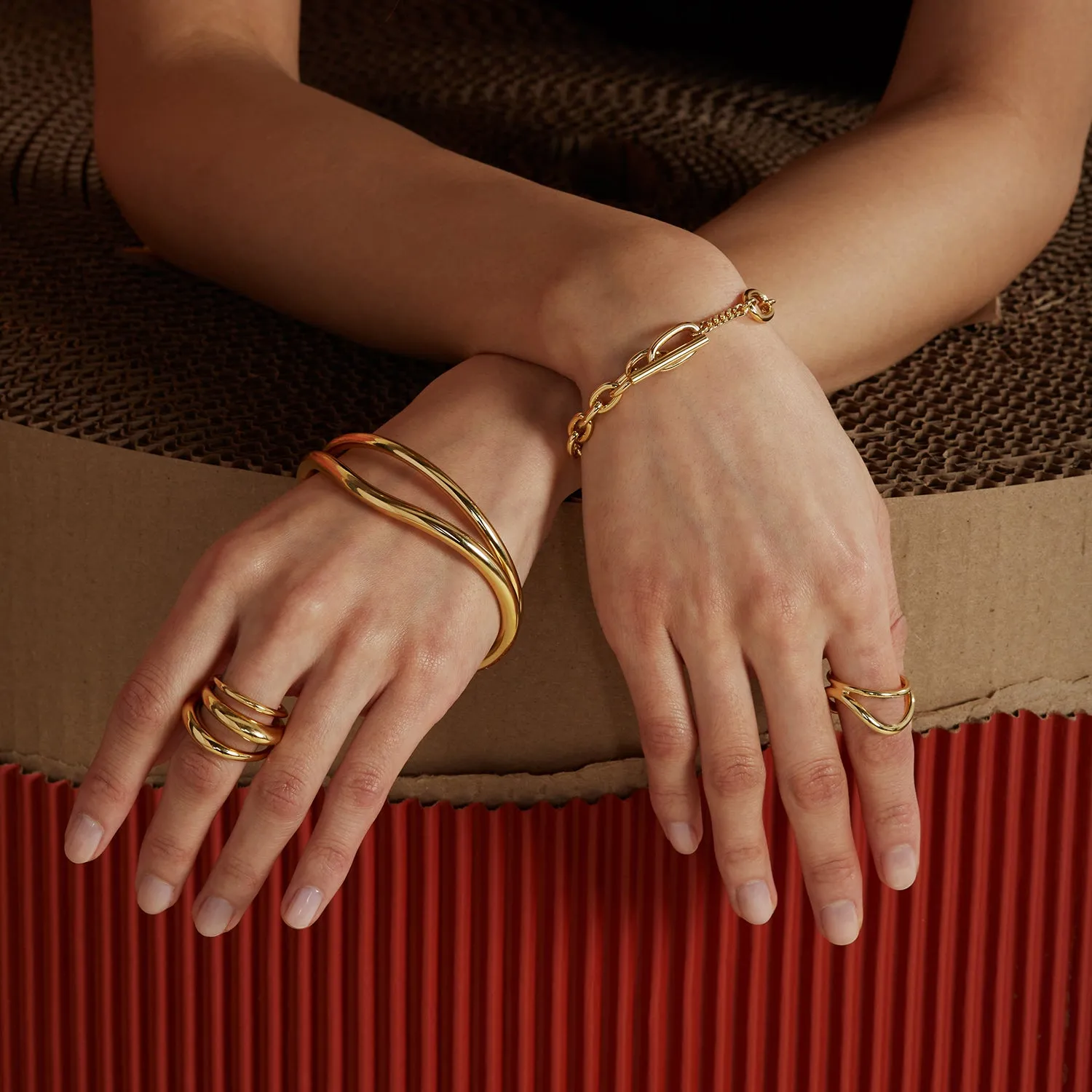 Lair Ring in Gold