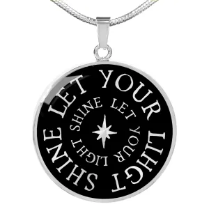 Let Your Light Shine - Luxury Circle Necklace