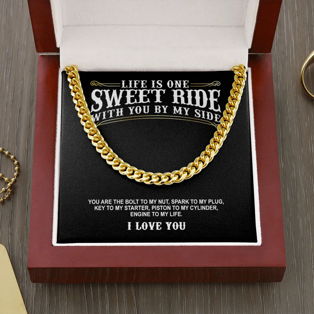 Life Sweet Ride Premium Cuban Link Chain