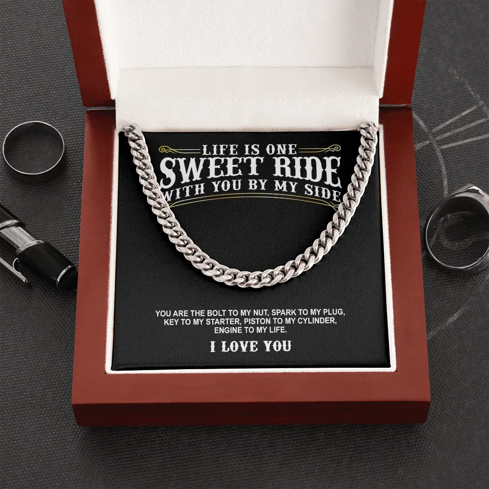 Life Sweet Ride Premium Cuban Link Chain