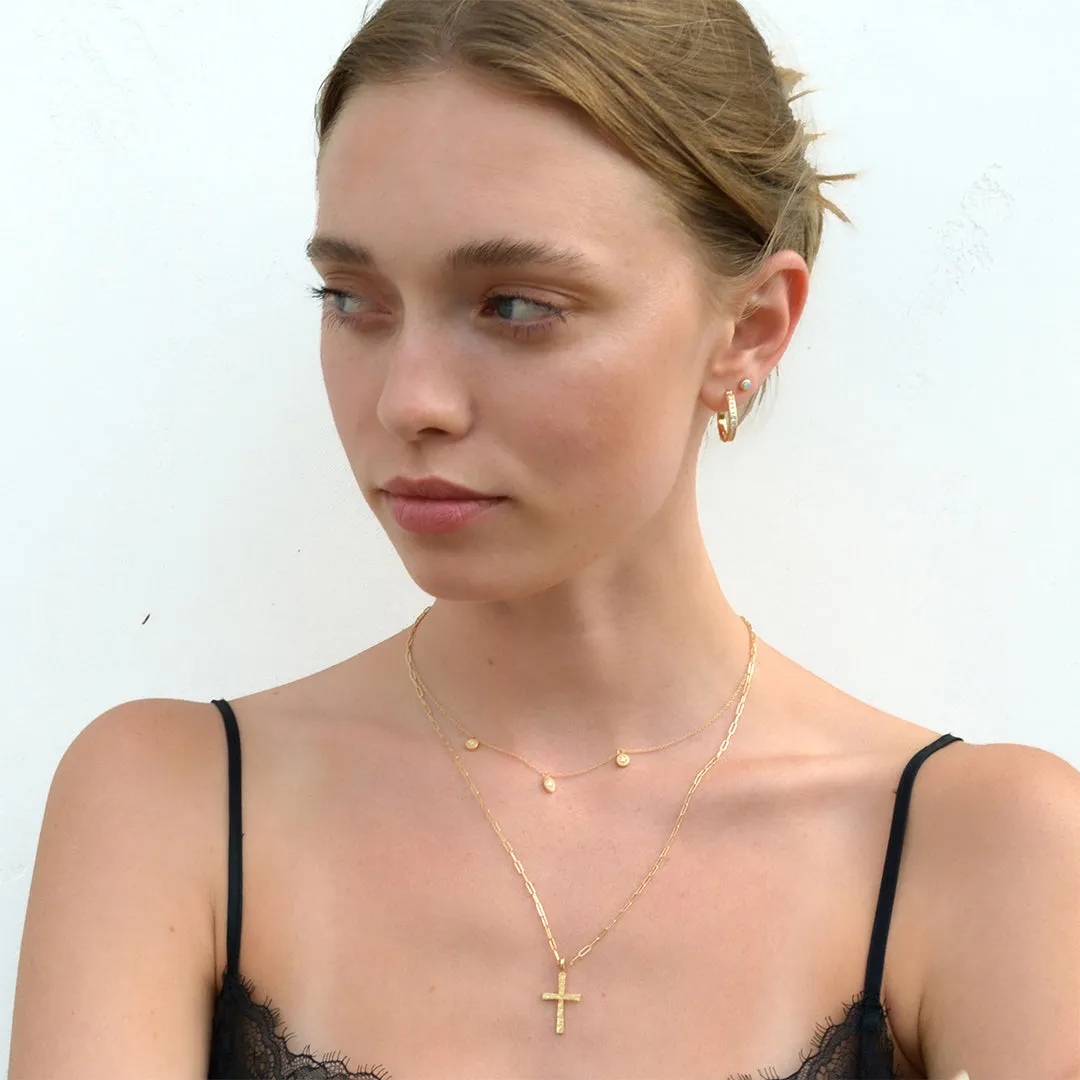 Lissa Diamond Dangle Necklace