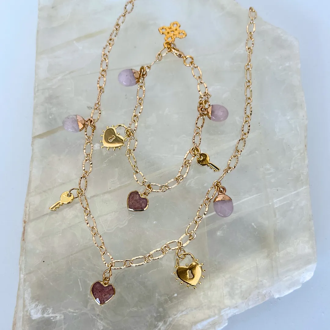 Lock & Key Necklace