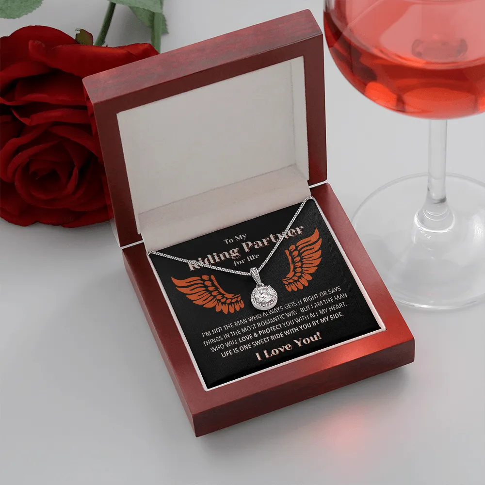 Love Protection Eternal Love Valentine's Necklace