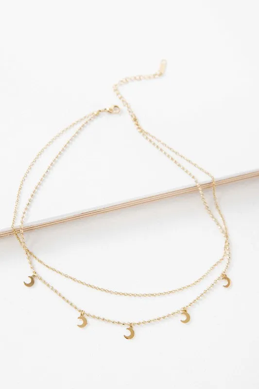 Lovoda La Lune Layered Necklace