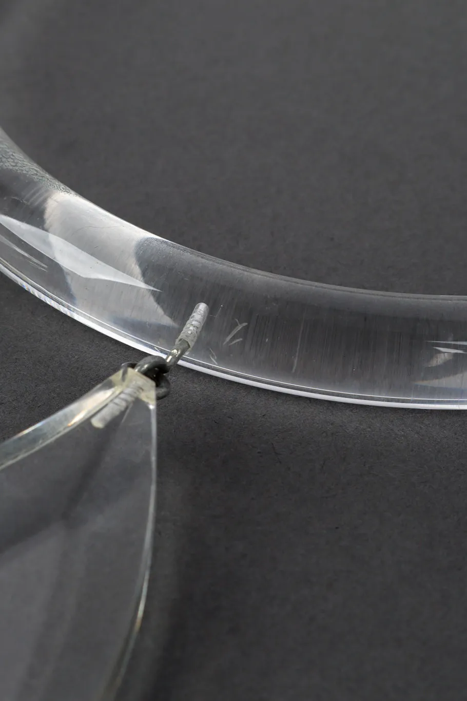 Lucite Wing Necklace