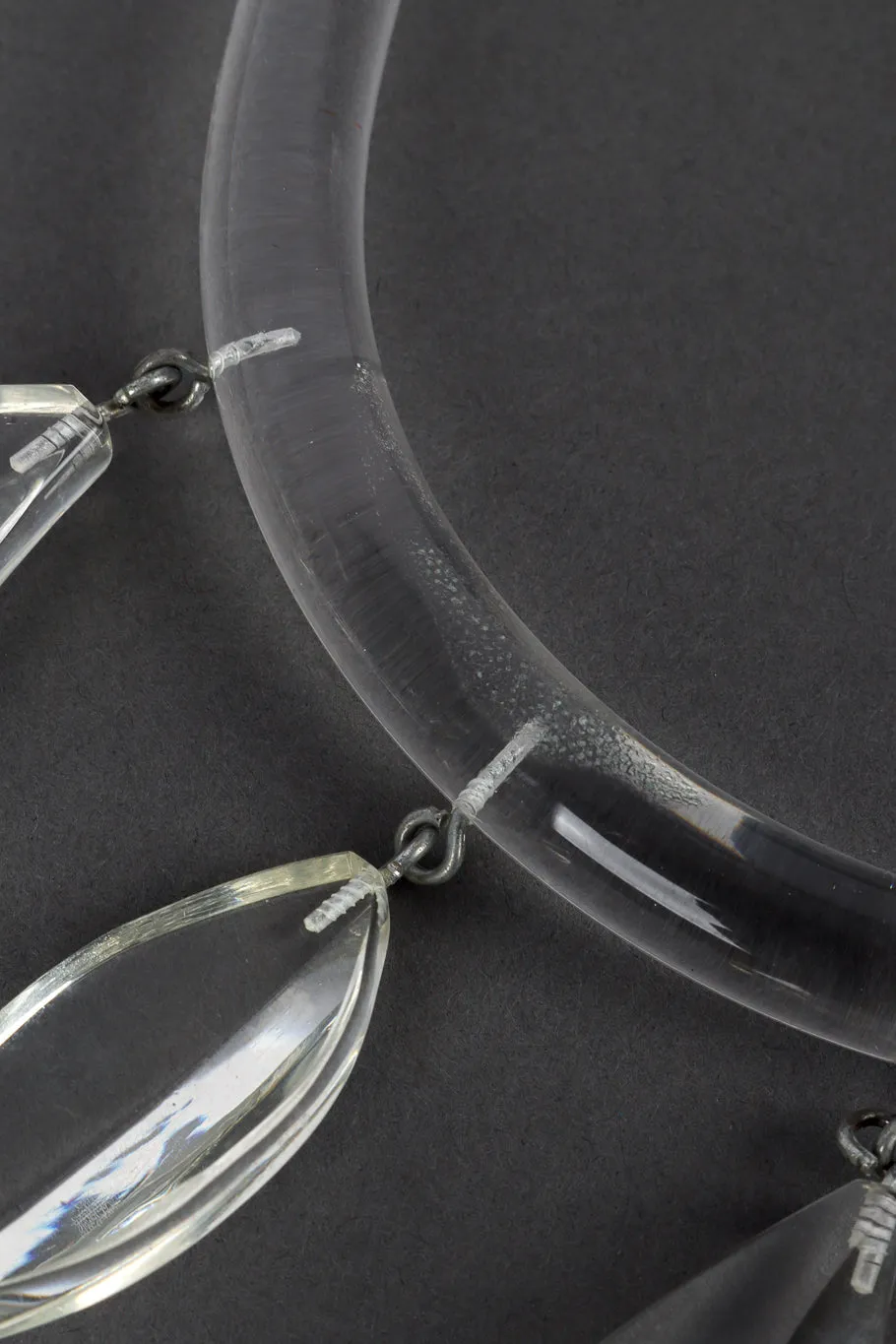 Lucite Wing Necklace
