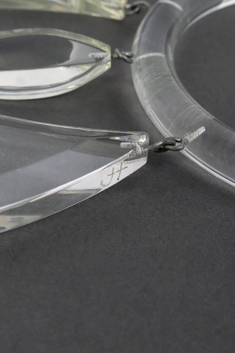 Lucite Wing Necklace