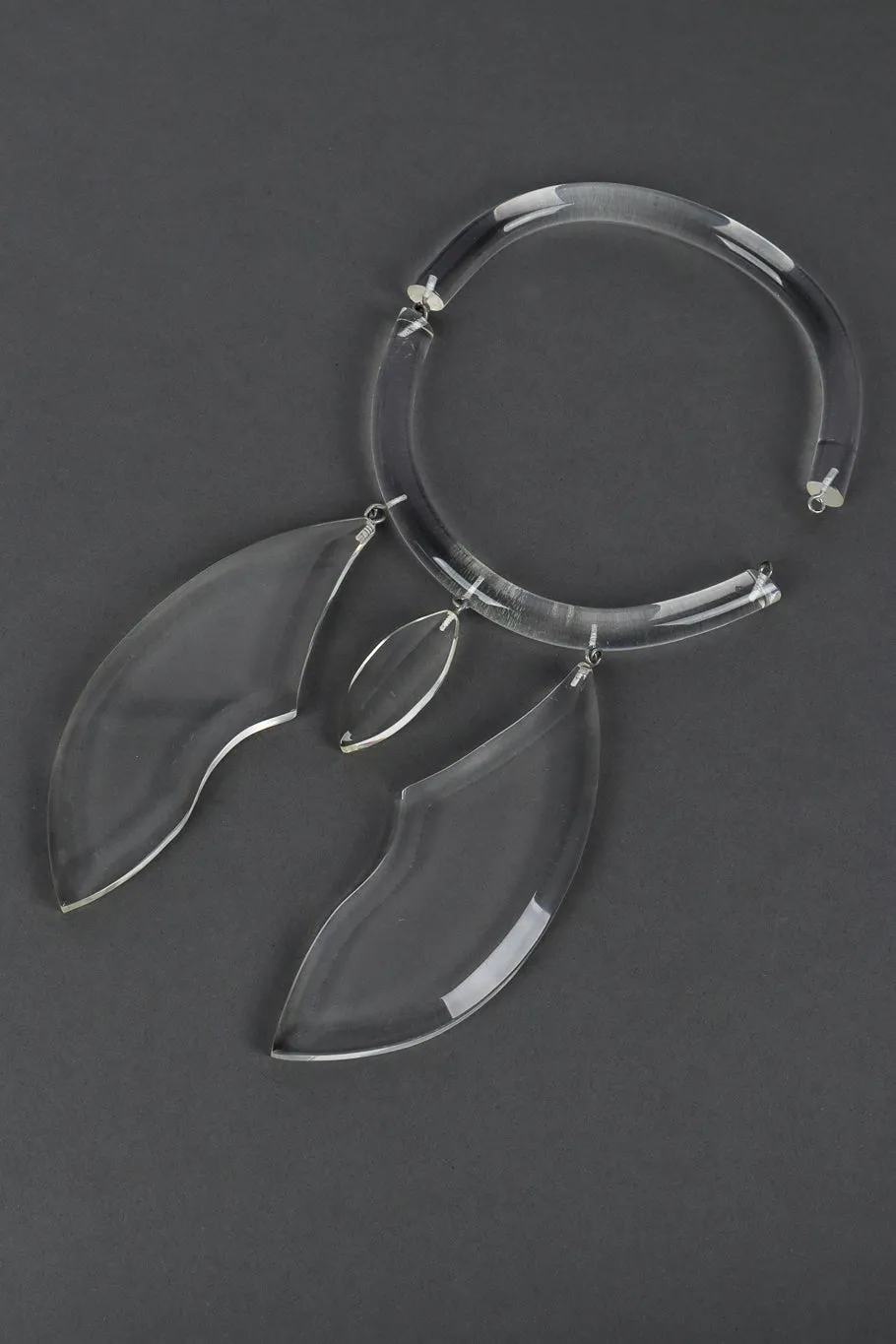 Lucite Wing Necklace