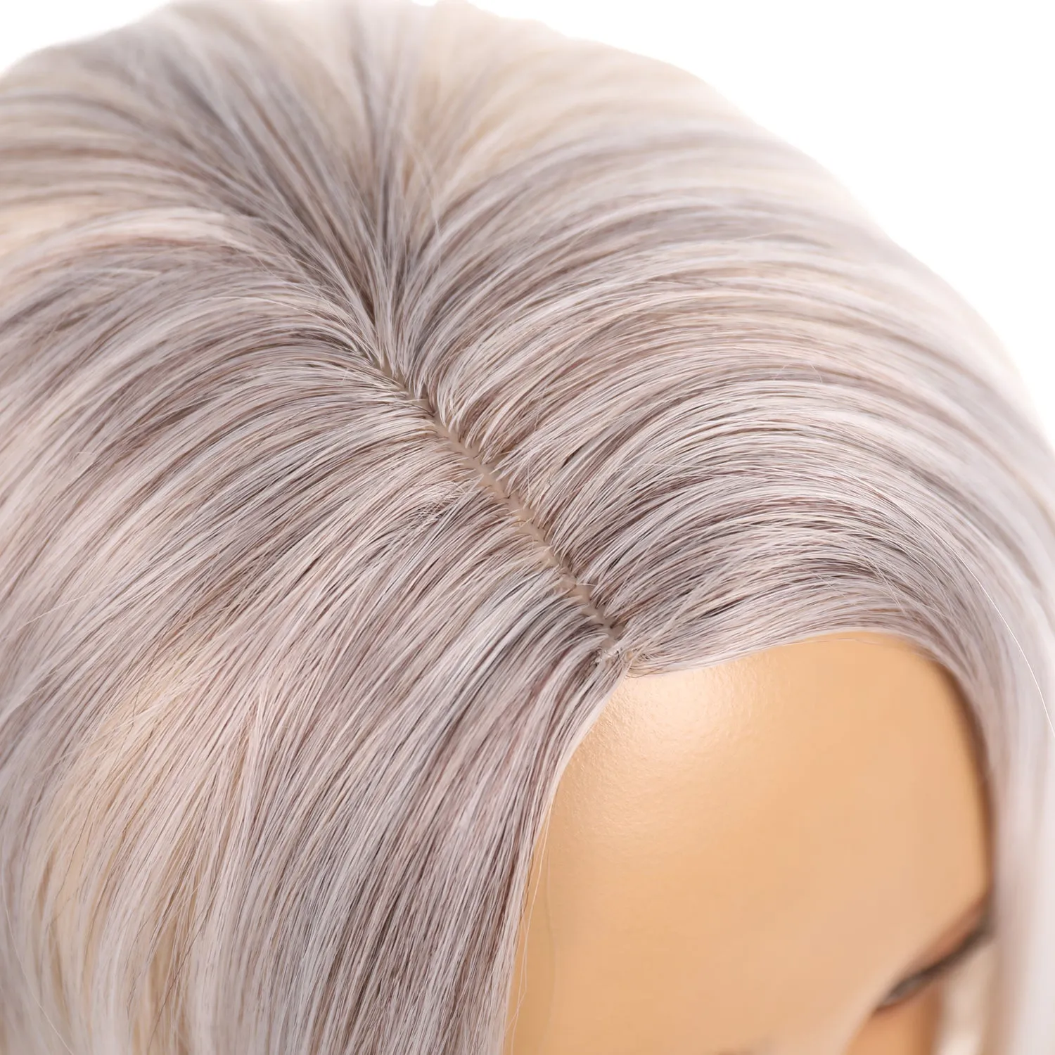 Madison | Ash Blonde Medium Wavy Synthetic Hair Wig