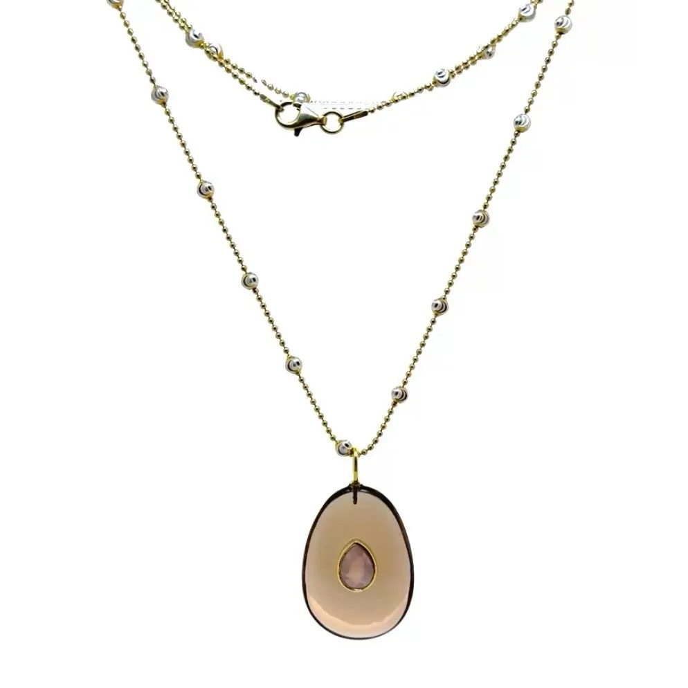 Magic Portal Smokey Quartz Necklace