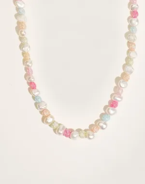 Marshmallow Pearl Necklace