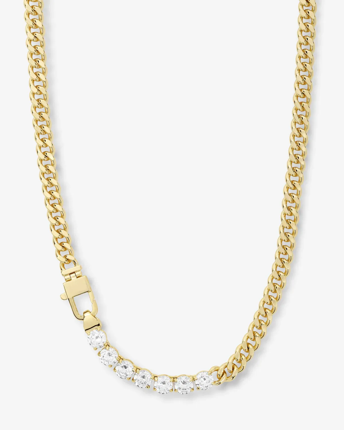 Melinda Maria Julian Loves Diamonds Necklace 16"