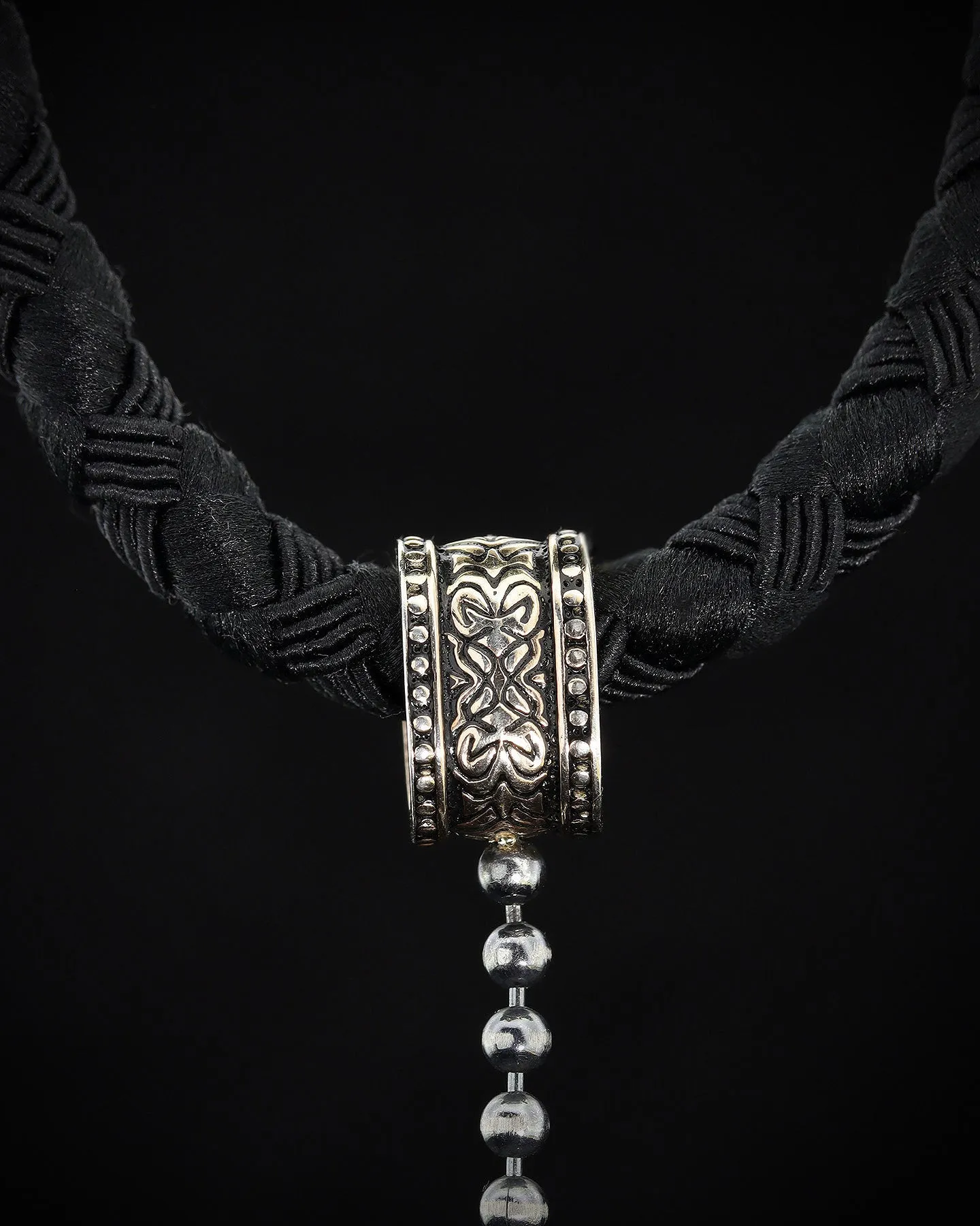Men's Lion Necklace in Sterling Silver