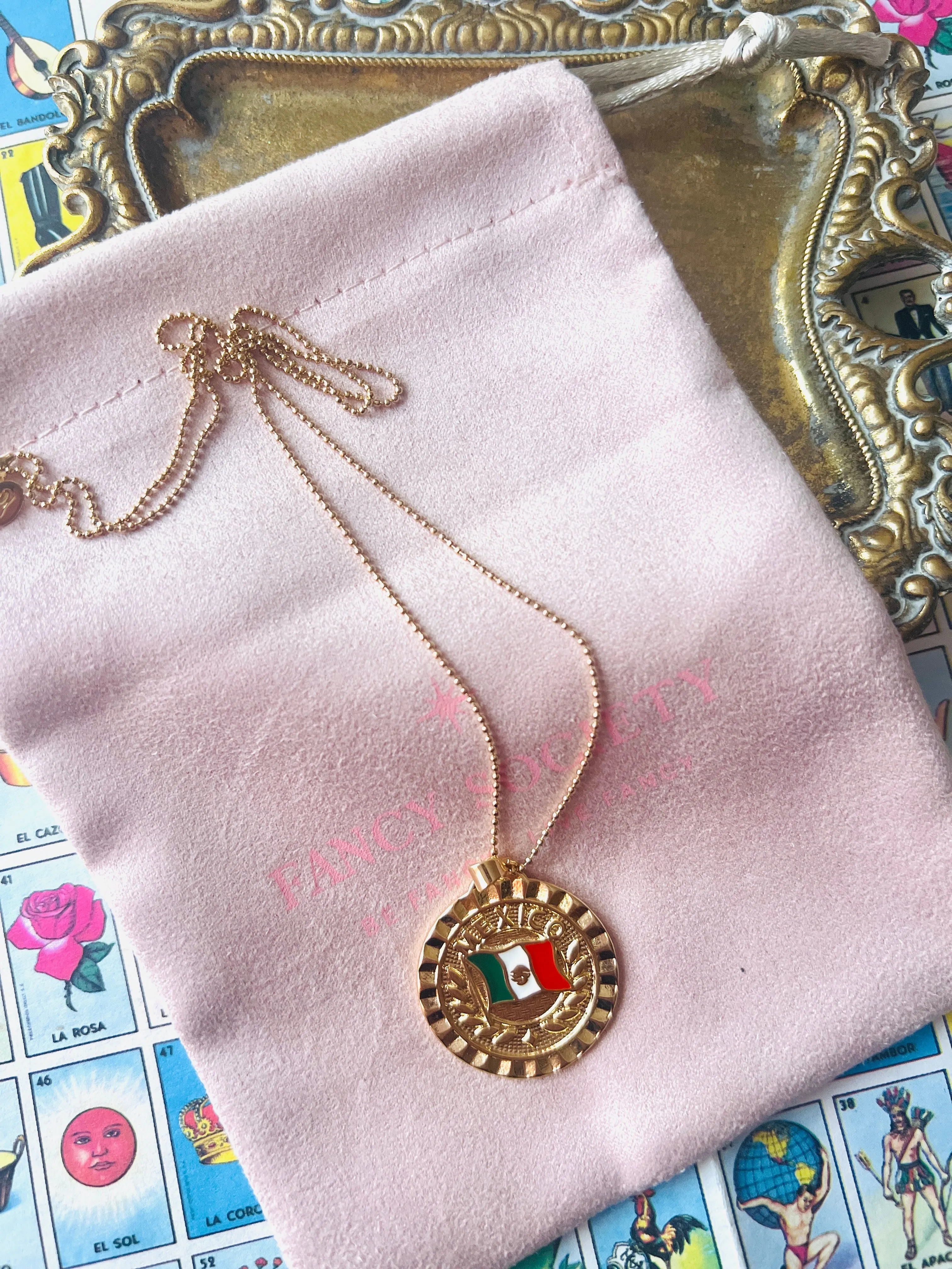 Mexico Pendant Necklace