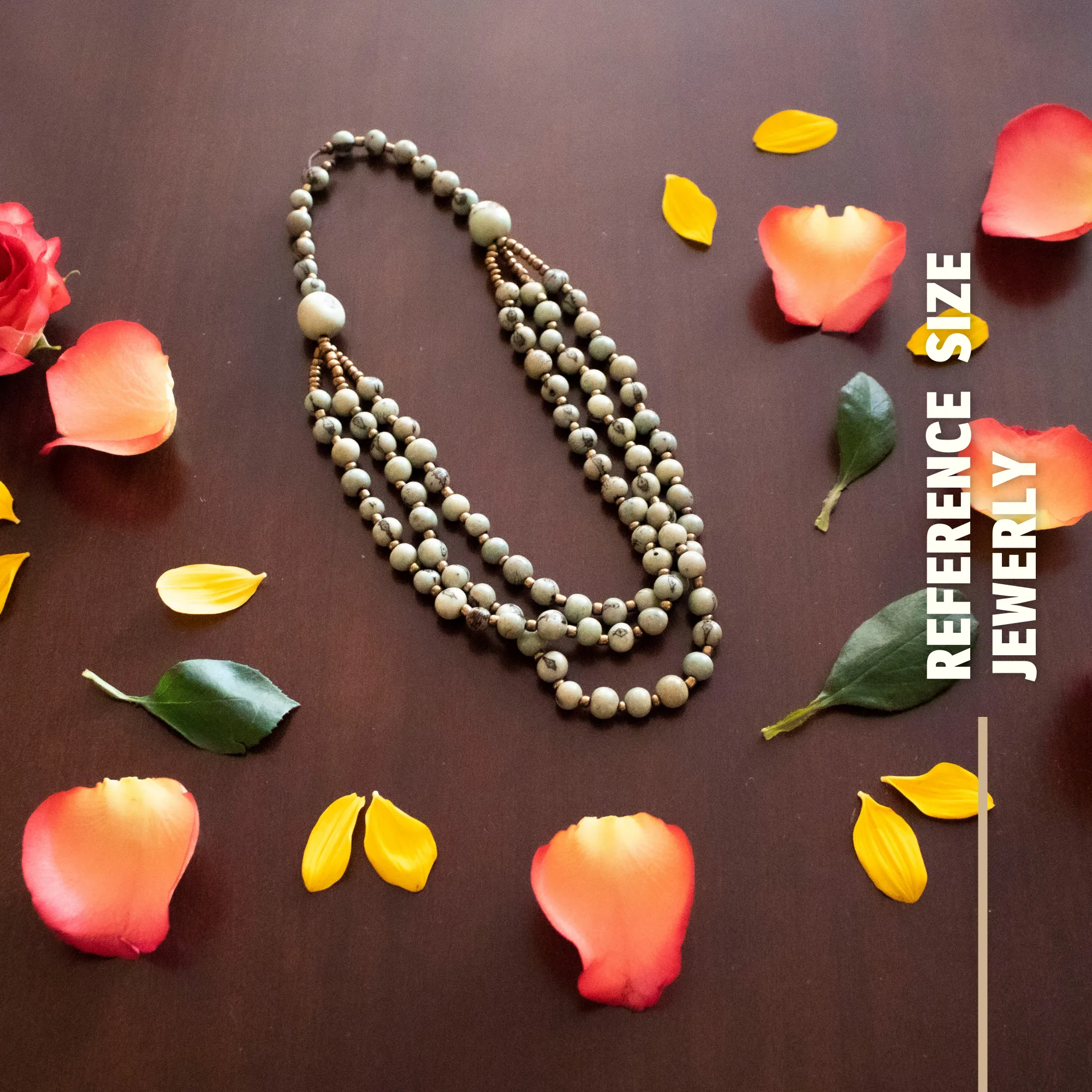 Mint Green Acai Beads Necklace