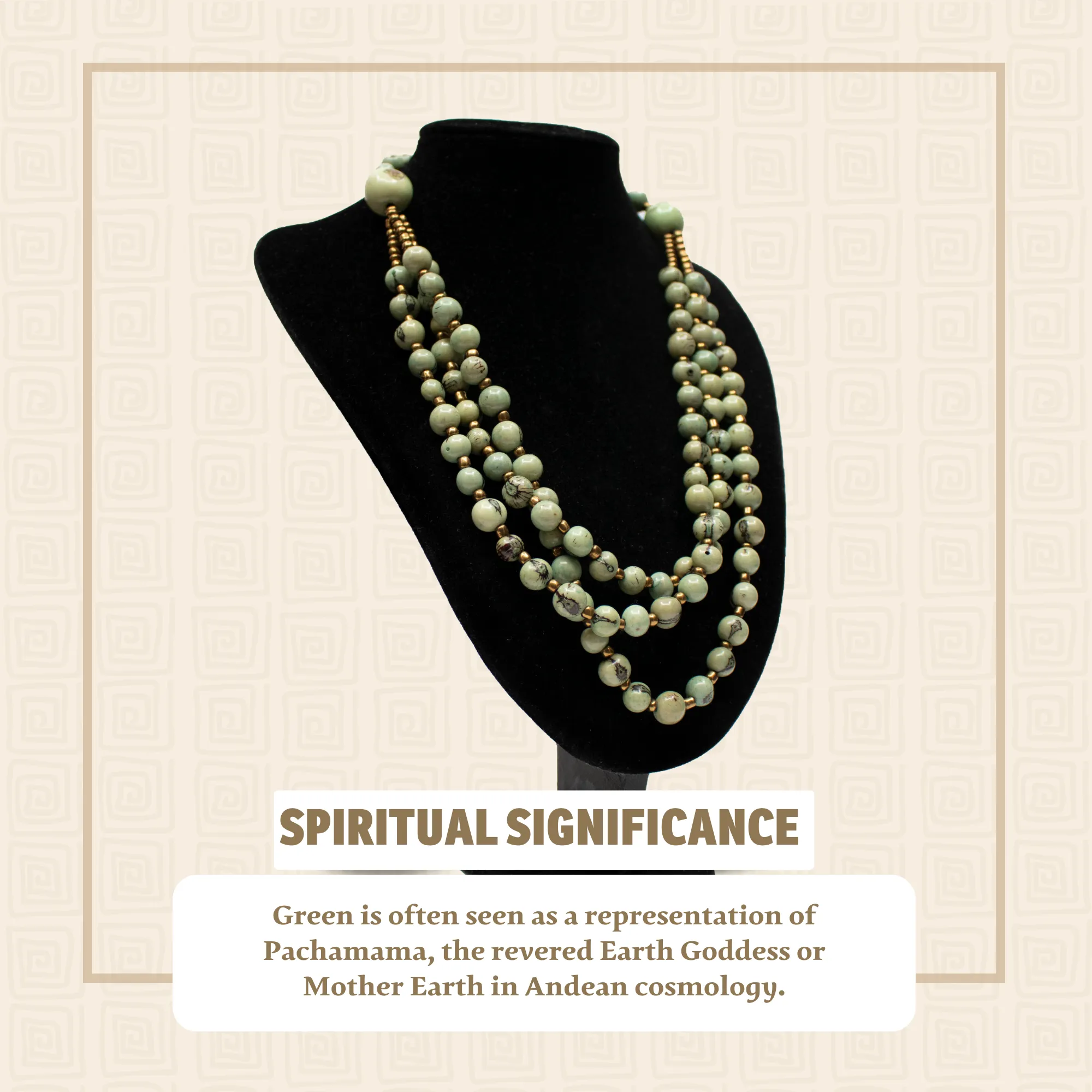 Mint Green Acai Beads Necklace