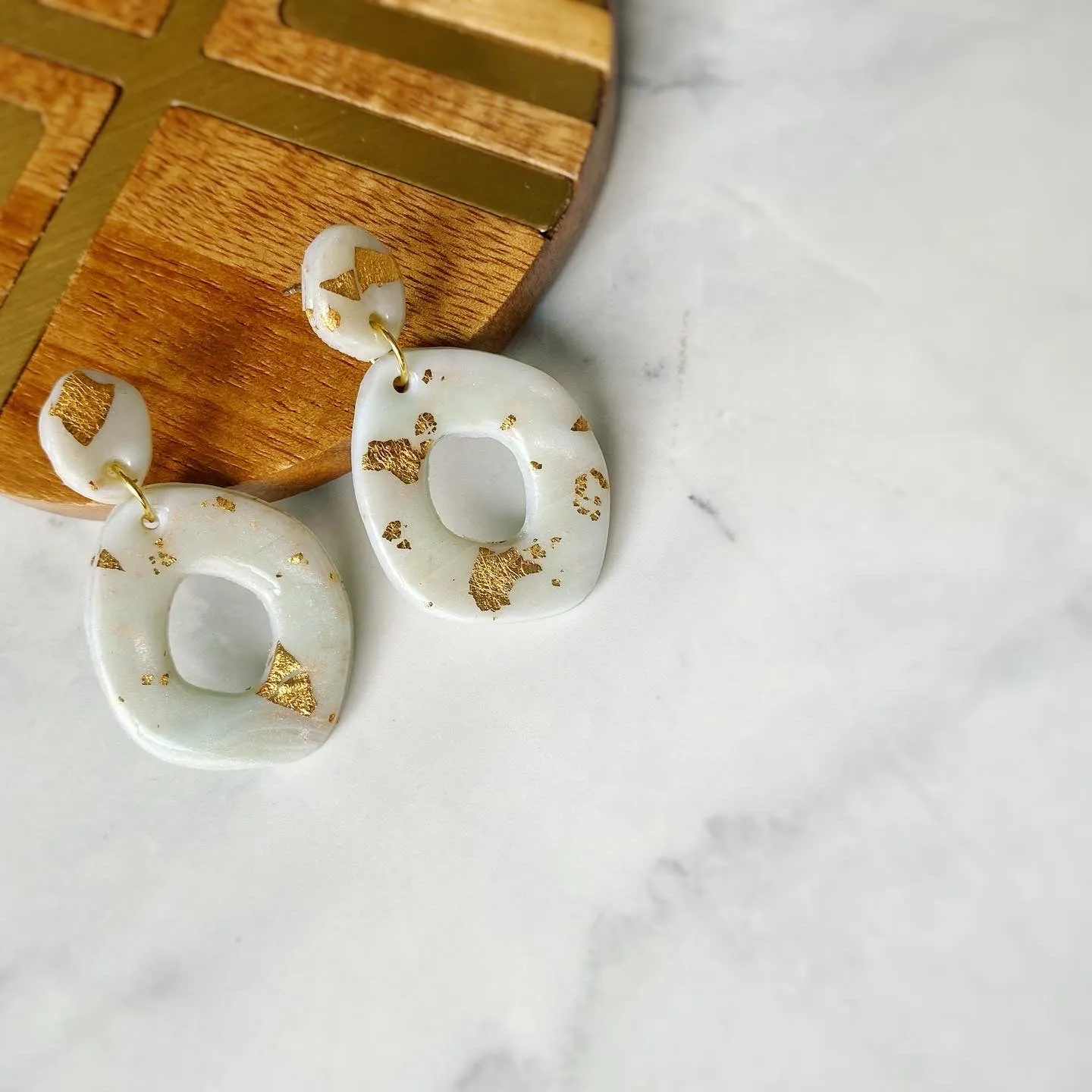 Mint Marble Polymer Clay