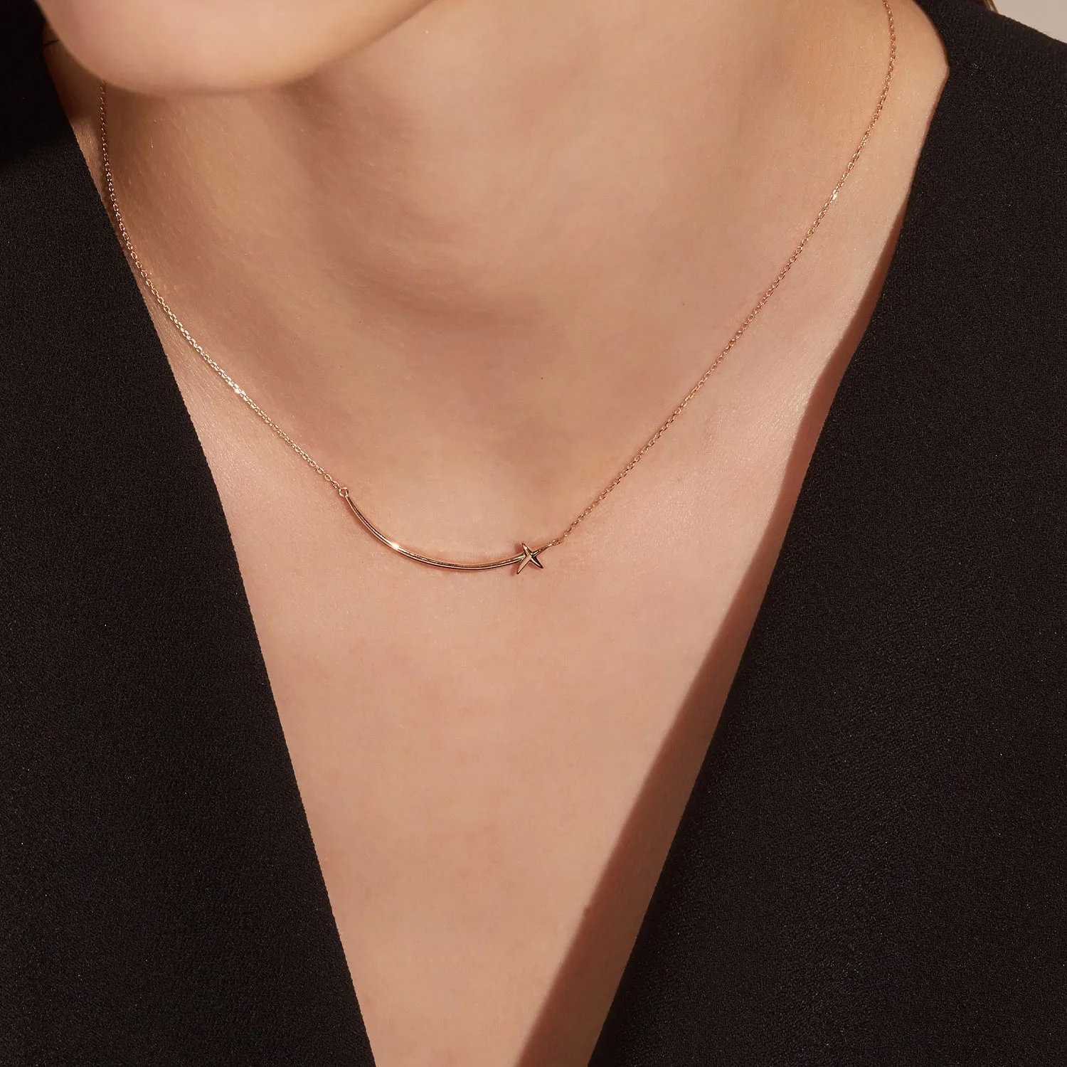 Mon Paris Gold Necklace JDPNRYF42XX