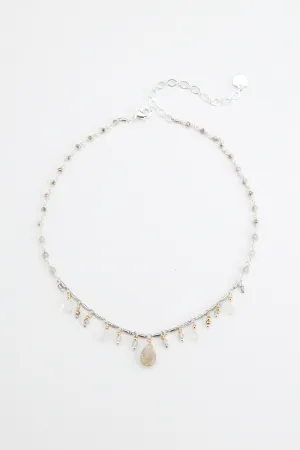 Moonstone Youthful Charm Necklace