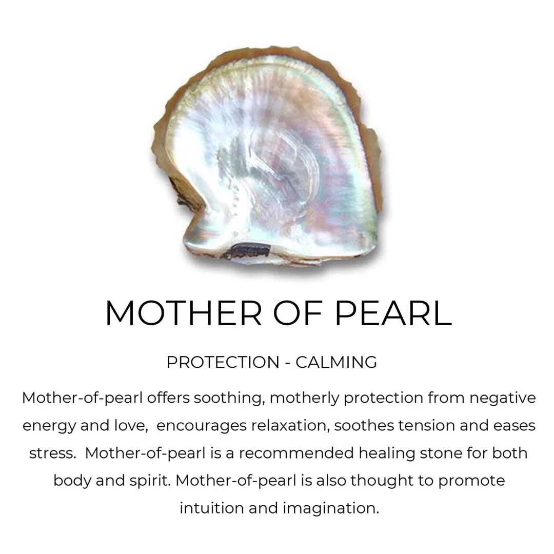 Mother of Pearl  Ray Necklace