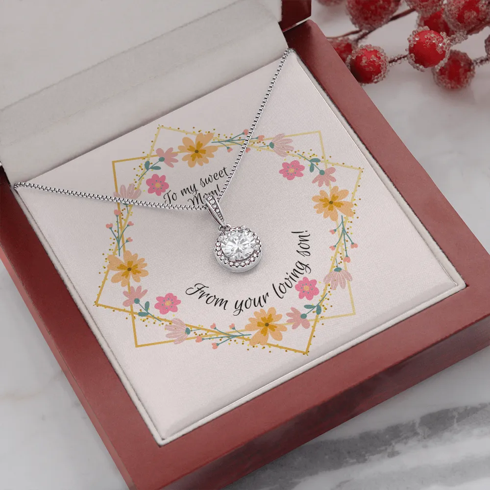 Mother's Day Necklace for my Sweet Mom from Loving Son