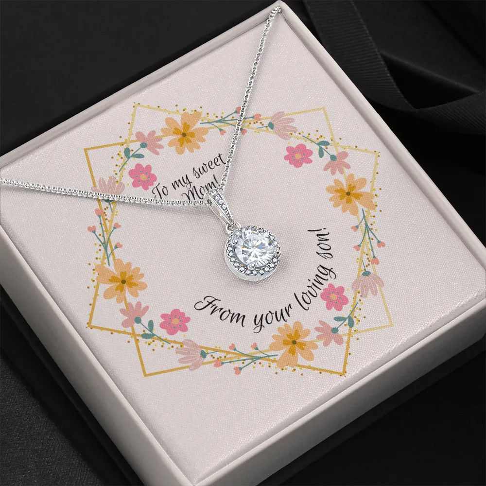 Mother's Day Necklace for my Sweet Mom from Loving Son