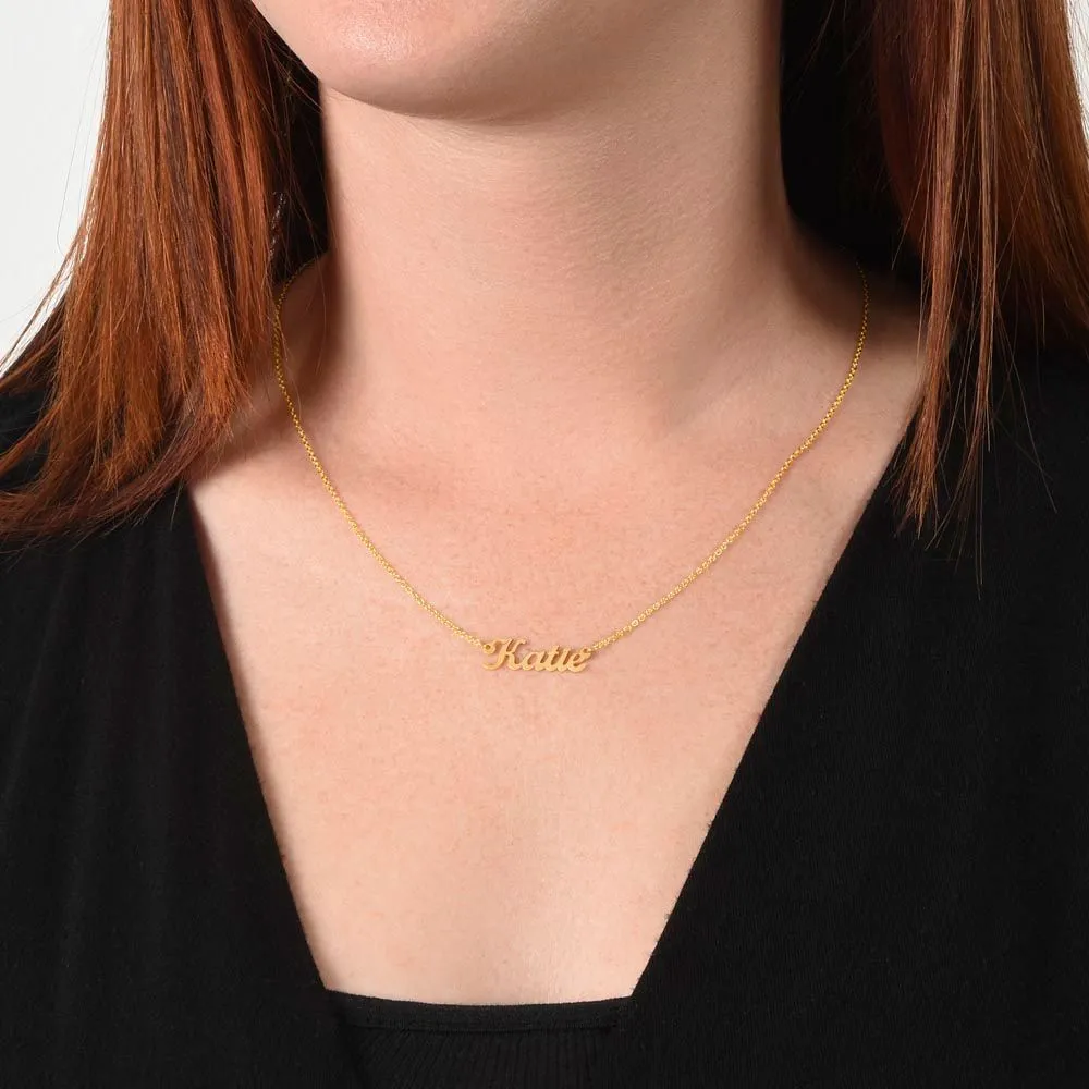 Mother's Day Personalized Name Necklace Gift