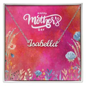 Mother's Day Personalized Name Necklace Gift