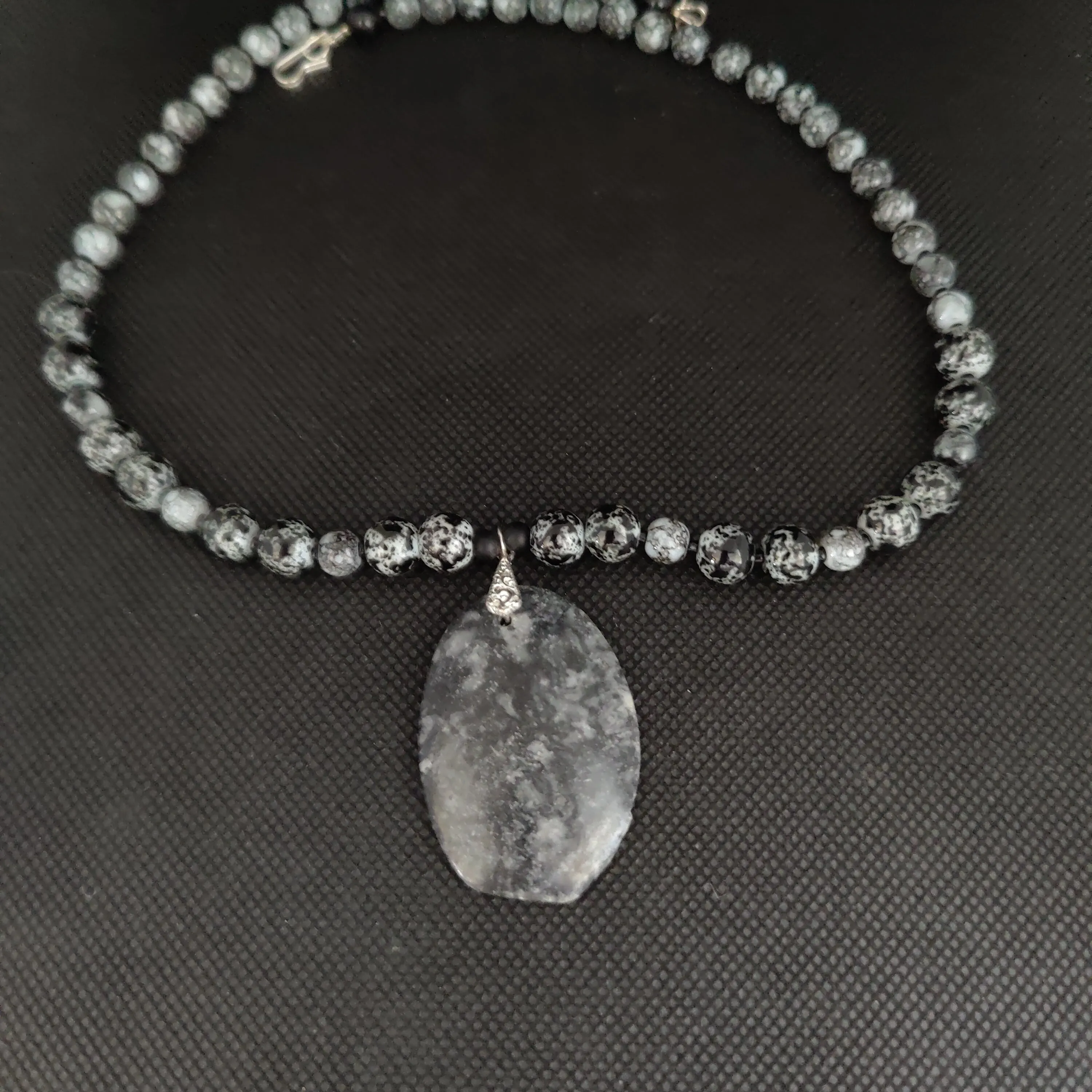 N #201 Marble Picasso Oval.