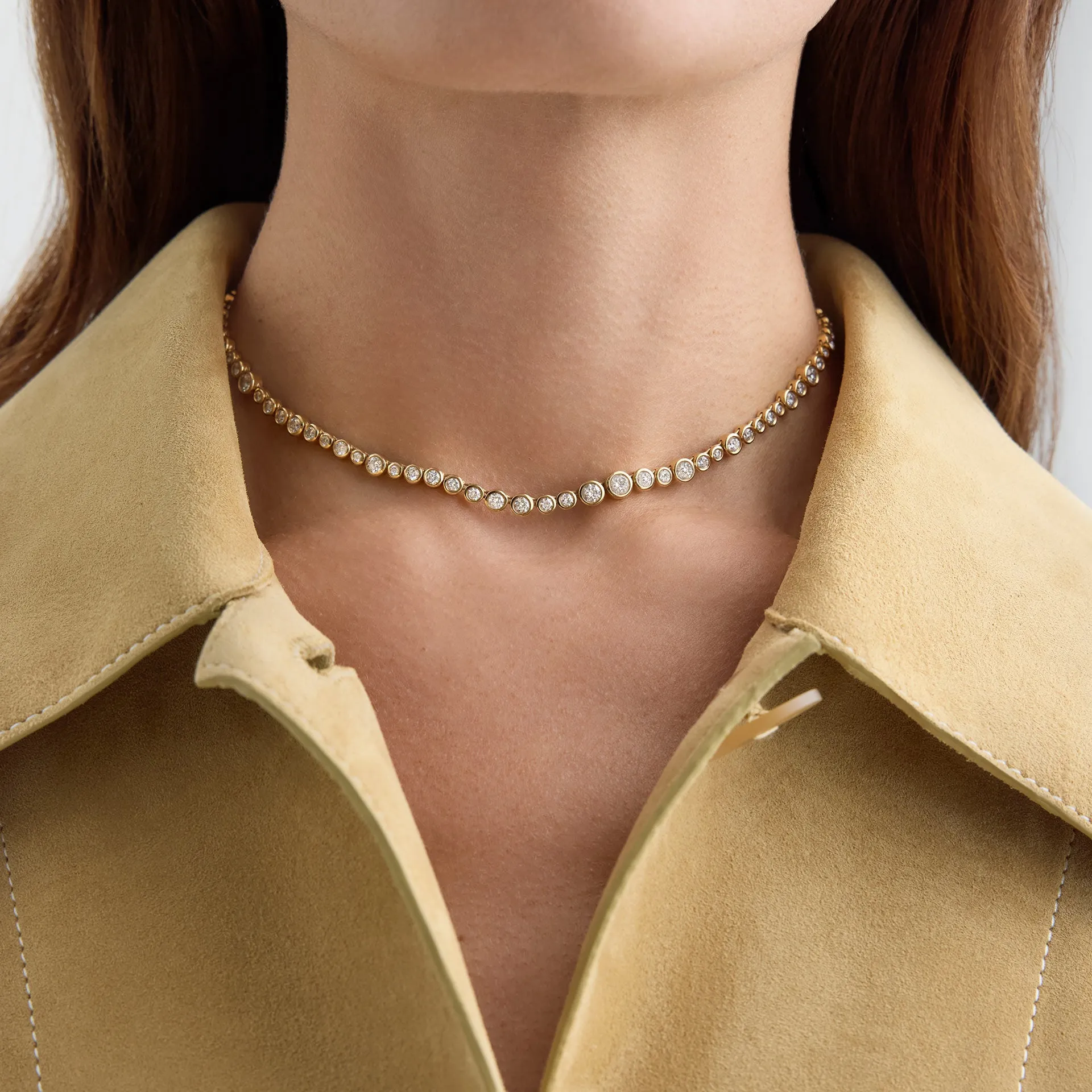 Nava Tennis Necklace