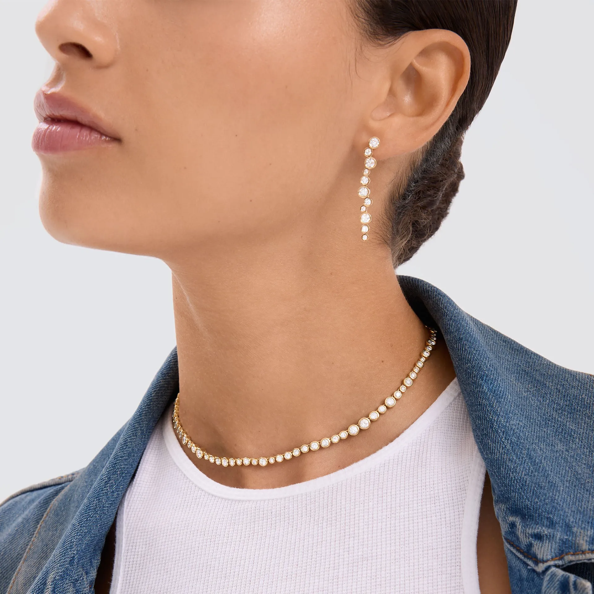 Nava Tennis Necklace
