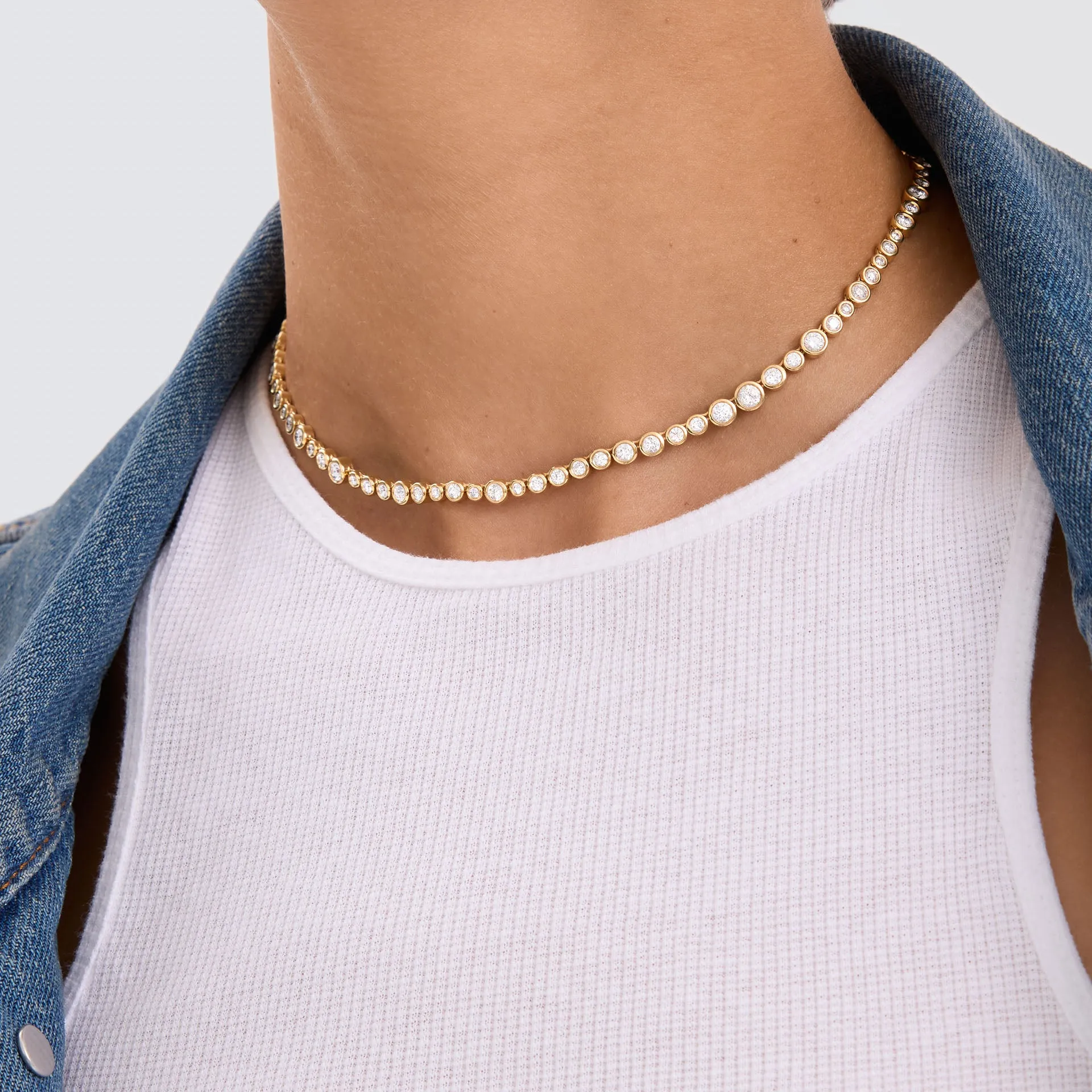 Nava Tennis Necklace