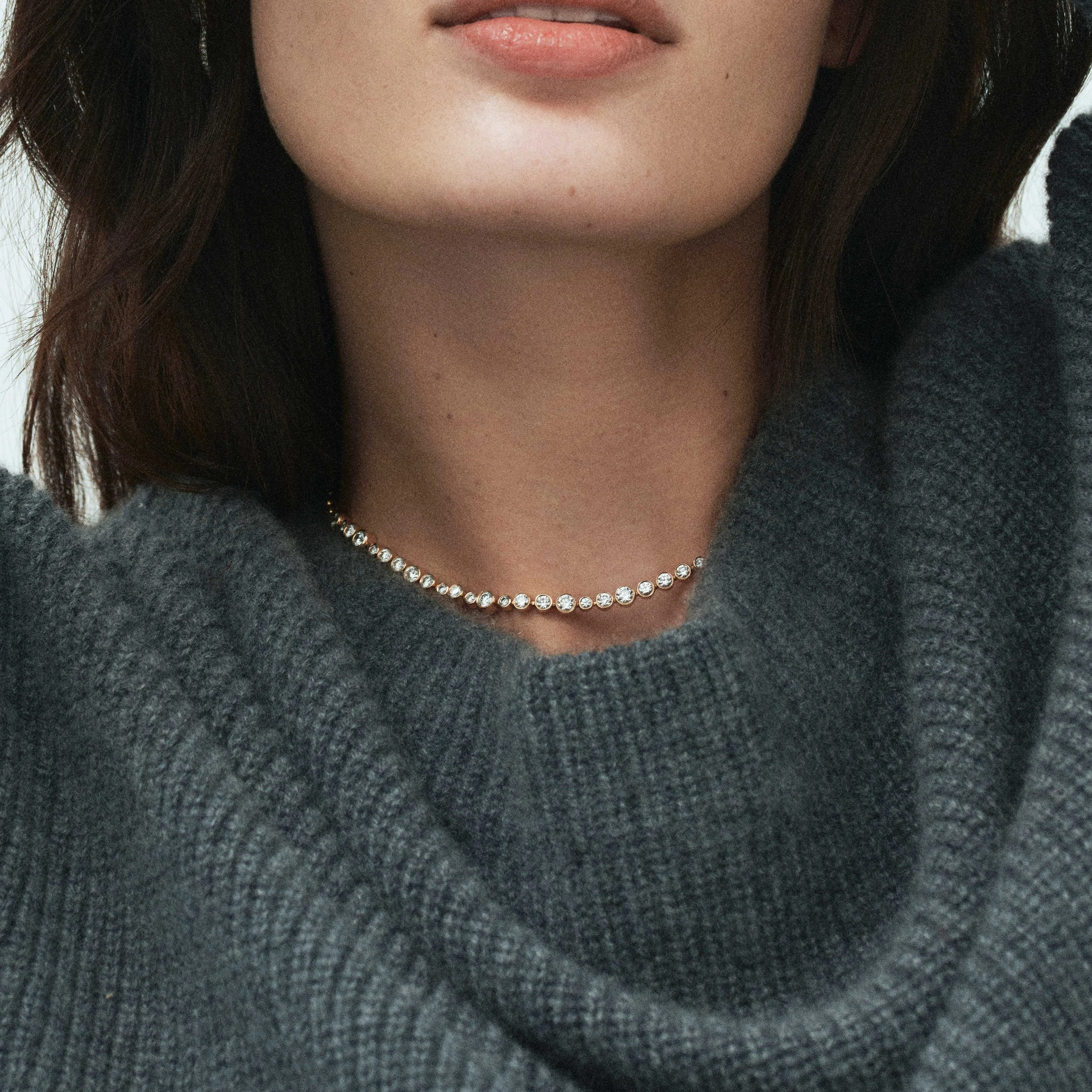 Nava Tennis Necklace
