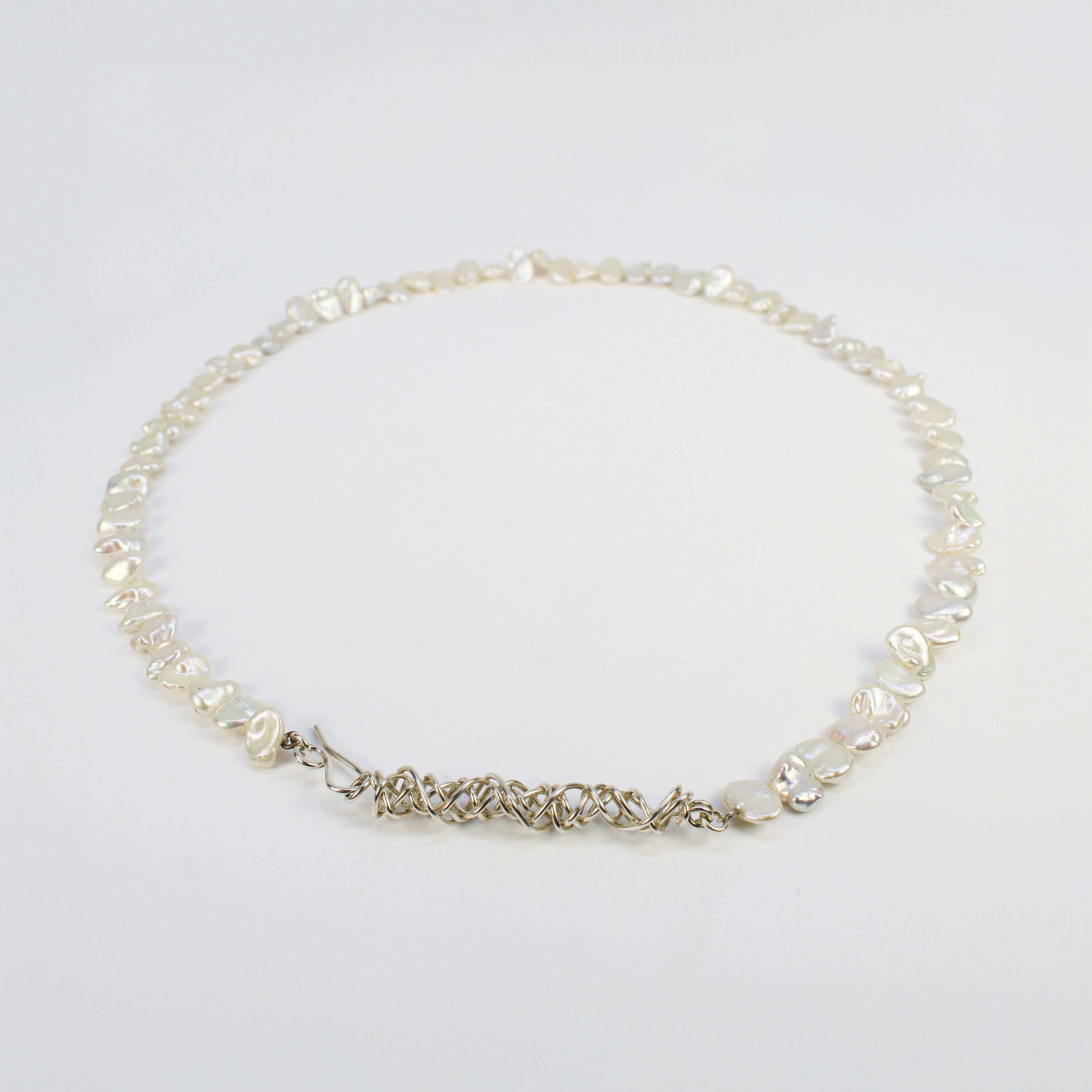 NEW! Keshi Pearl Necklace by Rina Young