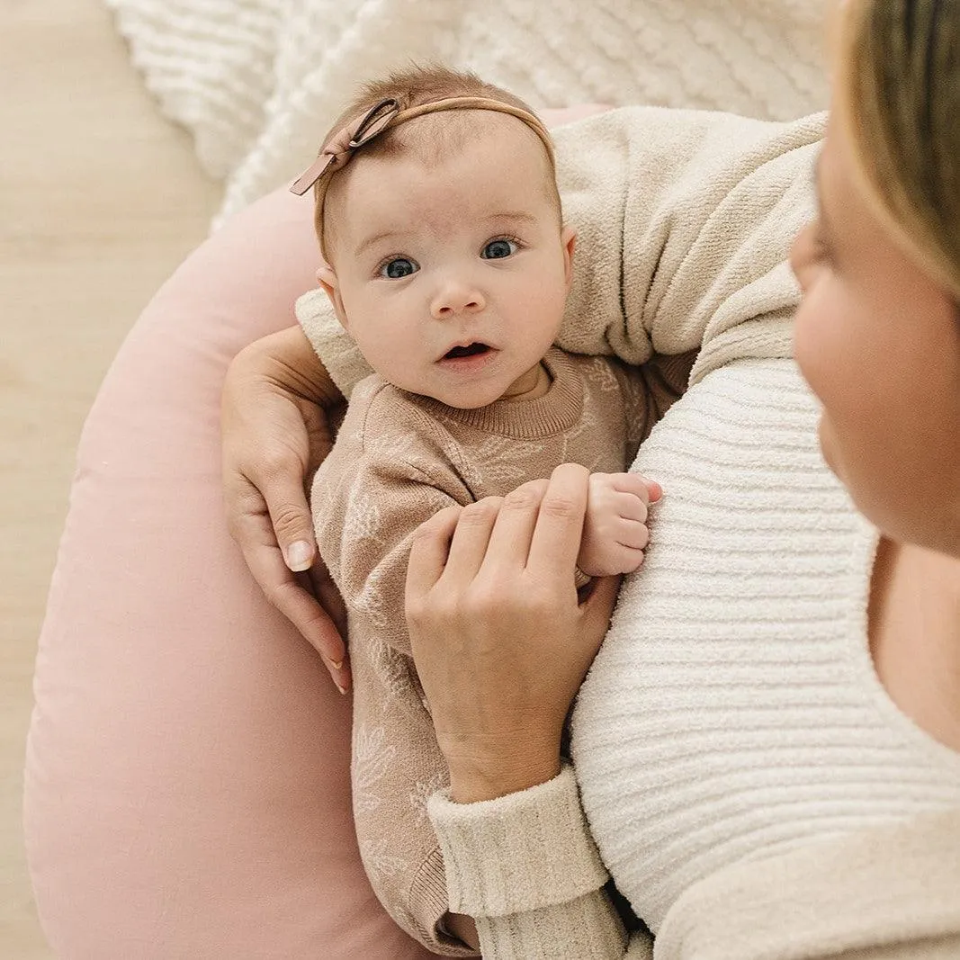 Nursing Pillow Cover - Blush