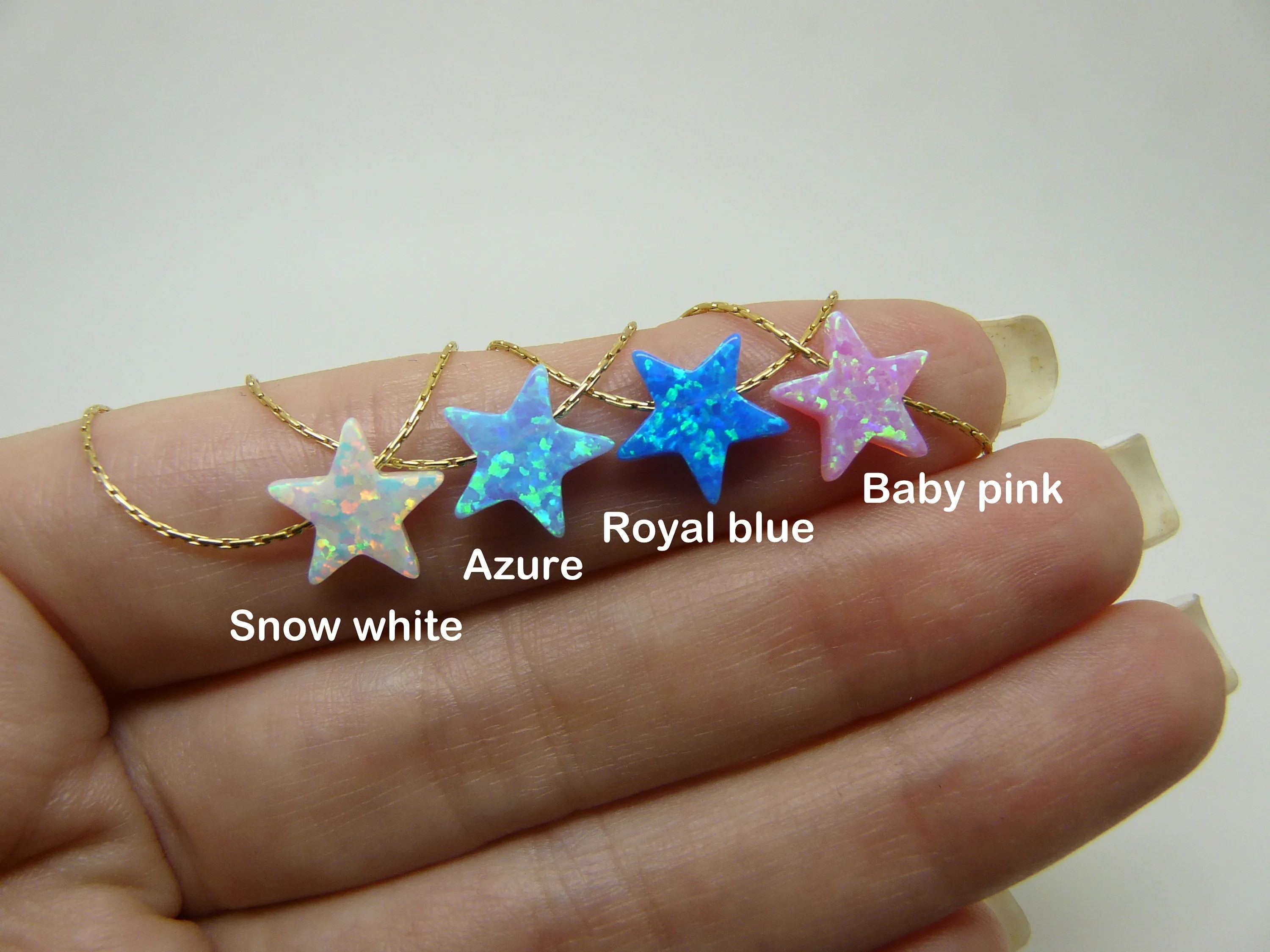 Opal Star Necklace – Shine Bright