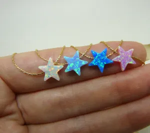 Opal Star Necklace – Shine Bright