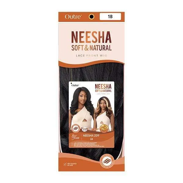 Outre Neesha Soft & Natural Synthetic Swiss Lace Front Wig - NEESHA 209