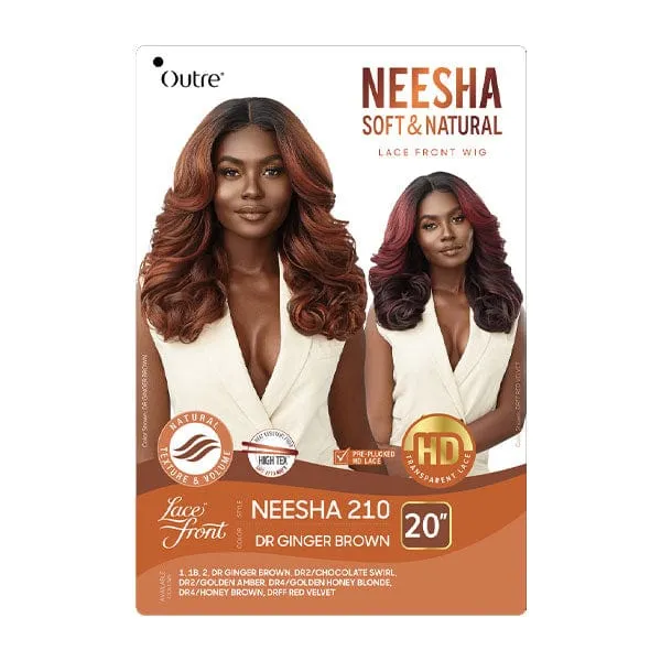 Outre Neesha Soft & Natural Synthetic Swiss Lace Front Wig - NEESHA 210