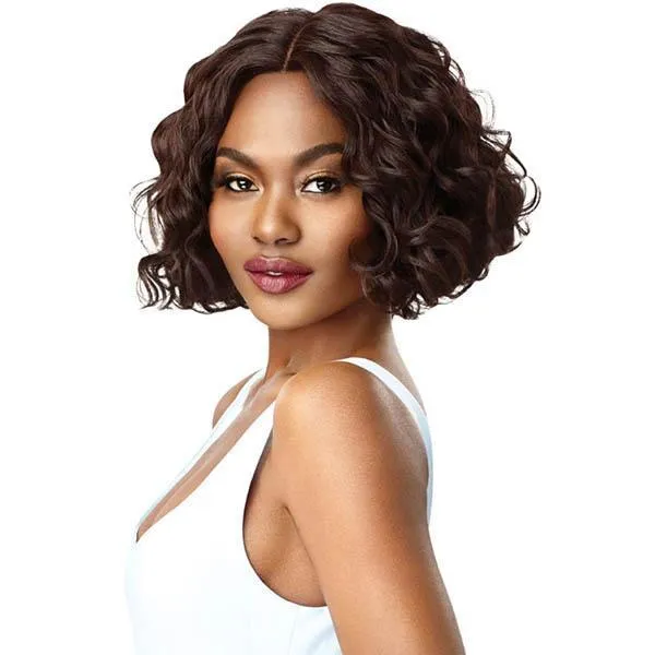 Outre Synthetic L-Part Swiss Lace Front Wig - VEDA