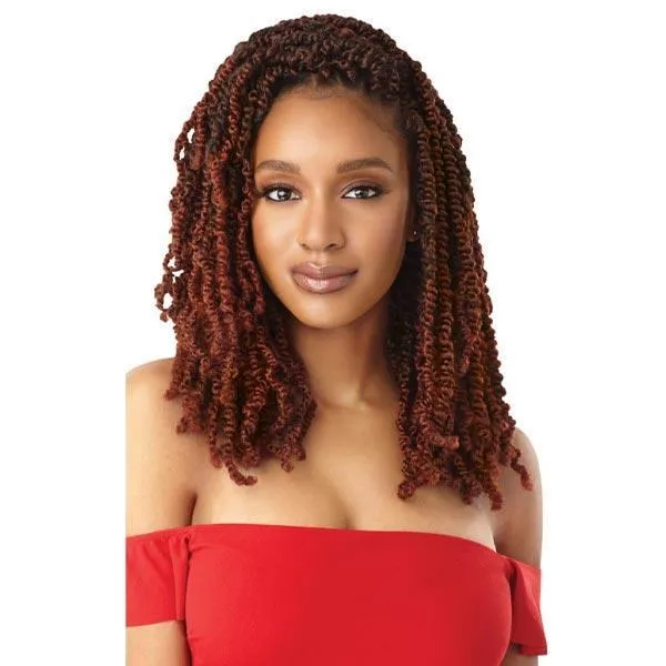 Outre Synthetic X-Pression Twisted Up Crochet Braid - WAVY BOMB TWIST 12-18"