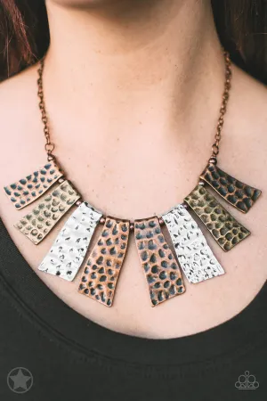 Paparazzi A Fan of the Tribe Necklace