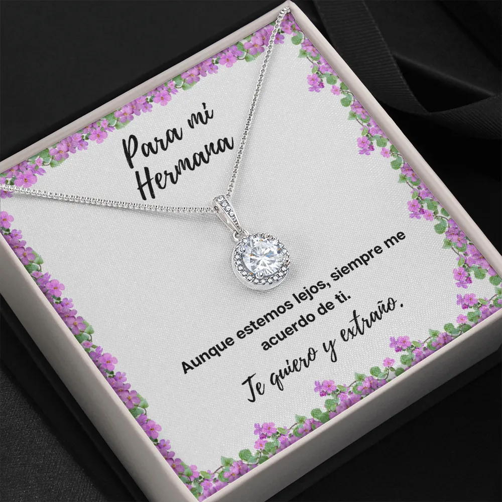 Para mi hermana - te quiero y extraño